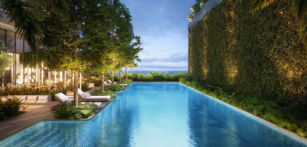Infinity Edge Swimming Pool
